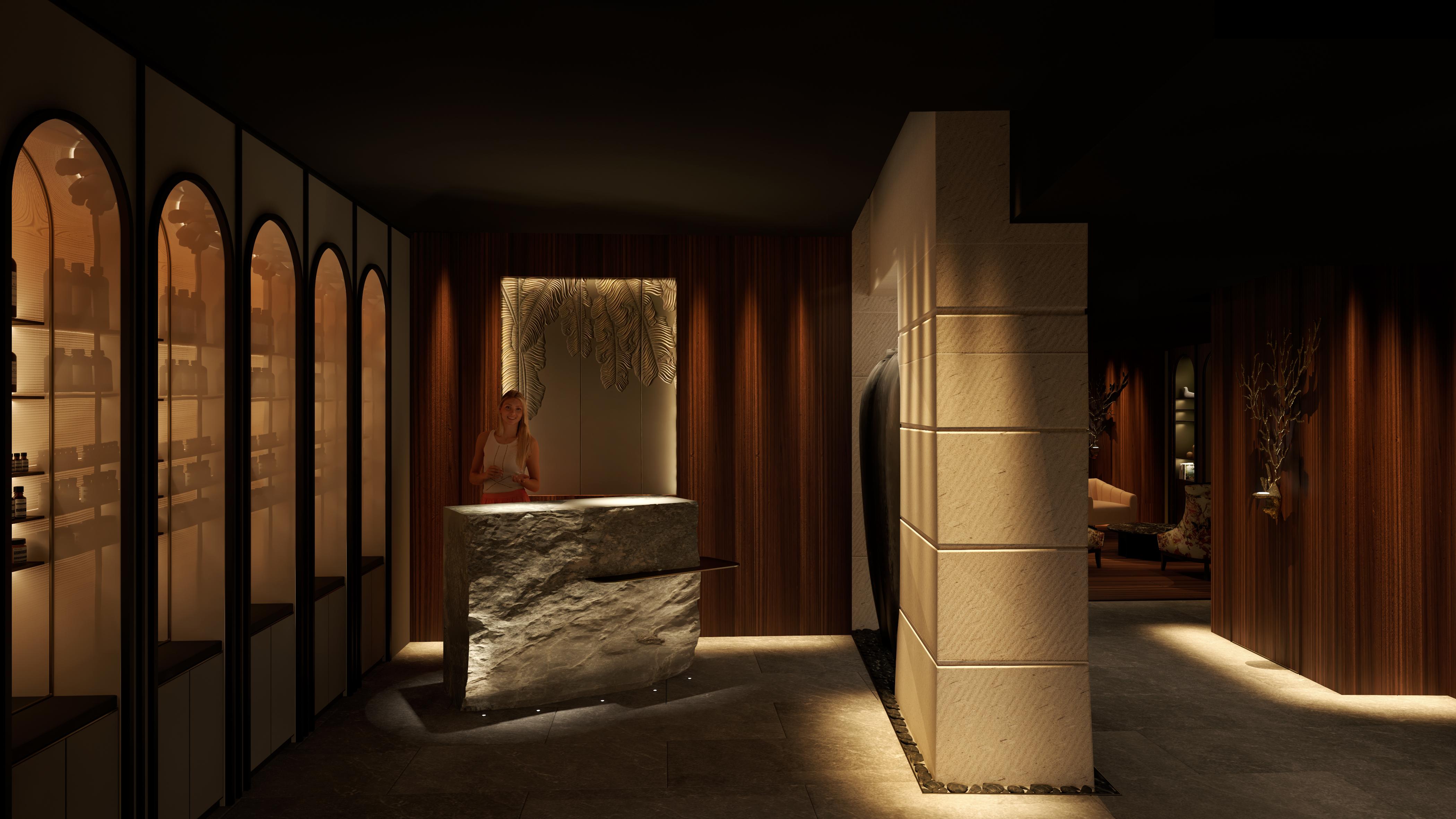 Réception spa
